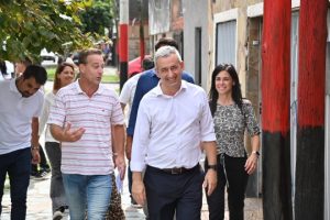 Avanzan las obras de urbanización que el municipio desarrolla en barrio Moreno