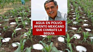 Agua en polvo: el revolucionario invento de un ingeniero mexicano para salvar las cosechas y combatir la sequía