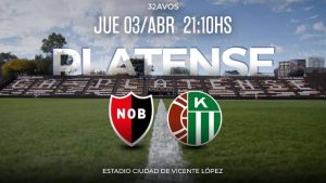 Newell's vs. Kimberley: formaciones, horario y donde ver el partido por los 32avos de final de la Copa Argentina