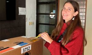 Refi González: «Votamos para que los jóvenes seamos protagonistas de la Rosario que se viene»