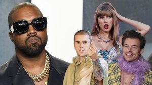 Kanye West aseguró que Justin Bieber, Harry Styles y Taylor Swift hicieron un trío y lo dejaron afuera por ser negro