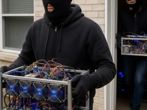 La Plata: "una banda cripto" se llevó costosos equipos de una casa