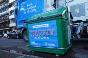 Higiene urbana: la ciudad suma 1.500 contenedores y 10 camiones nuevos para el servicio de recolección