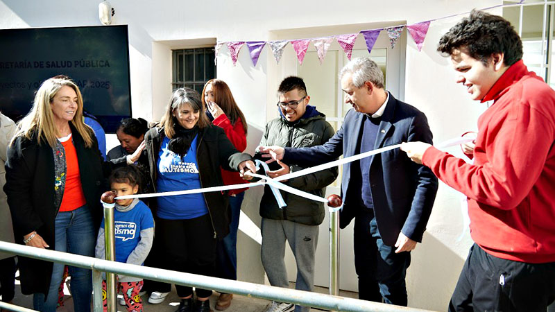 Ilar: Javkin inauguró la primera etapa del nuevo espacio para el abordaje de trastornos del desarrollo infantil