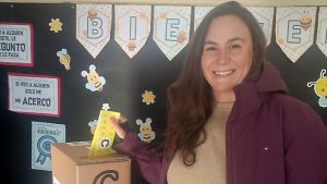 La candidata Irene Gamboa votó y pidió que en el Concejo "haya una voz para los laburantes y la juventud"