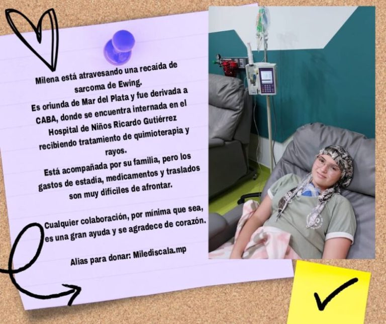 La lucha de Milena: una familia marplatense busca apoyo