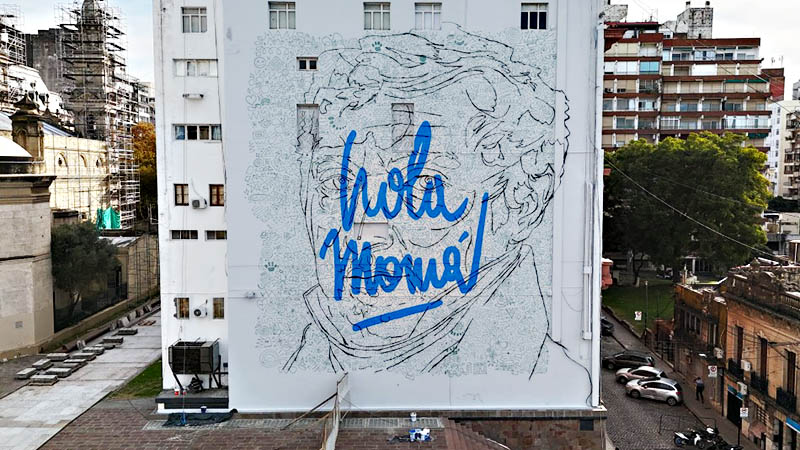 La ciudad de Rosario suma un nuevo mural
