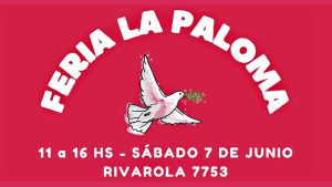 El sábado 7 de junio llega la «Feria de la Paloma»