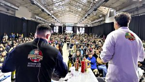 Nueva Oportunidad: se desarrolló una Masterclass Pizzera para jóvenes que participan de los talleres de panificación