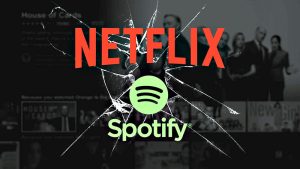 Netflix o Spotify, servicio digital