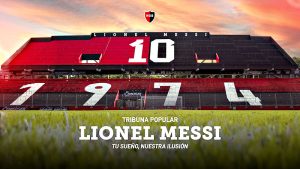 La tribuna tendrá el nombre de Lionel Messi