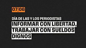 Desde el Sindicato de Prensa conmemoran el Día del Periodista