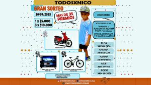 Todos por Nico: rifa solidaria para lograr que el pequeño pueda hacer un tratamiento