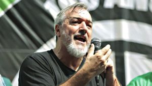 El Secretario General de ATE Nacional, Rodolfo Aguiar