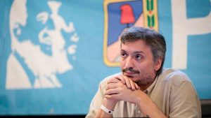 Máximo Kirchner: "Hay un acompañamiento de la gente a la figura de Cristina porque ella también los acompañó"