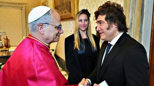 Milei consiguió audiencia en el Vaticano con el papa León XIV