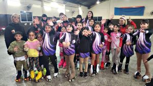 Patinadoras de Empalme buscan ayuda, sede del club, en Juan José Paso al 5800