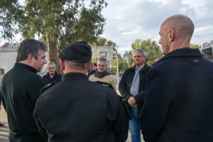 V.G. Gálvez: Ricci y Cococcioni presentaron la Policía de Acción Táctica que comenzó a trabajar en la ciudad 