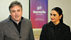 Pablo Cococcioni y la abogada Eva Cainelli