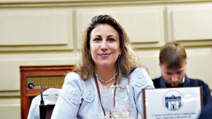 La diputada provincial Varinia Drisun