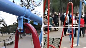 Una nena de cuatro años sufrió un accidente en el Parque Independencia