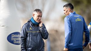 Ariel Holan y Di María