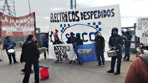 Reclamo en la eléctrica Secco