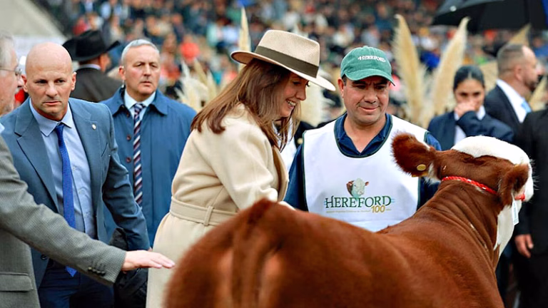 La vicepresidenta de la Nación, Victoria Villarruel