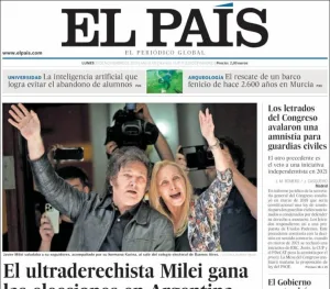 Los medios del mundo reflejan el escándalo de las coimas del gobierno de Javier Milei