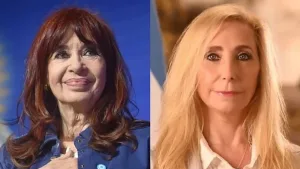 Cristina Kirchner y Karina Milei