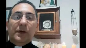 El excapellán militar Rodrigo Vázquez