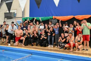 Deportes para todos: en Villa Gobernador Gálvez se desarrolló el cuarto encuentro de natación inclusiva