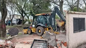 Inmueble de zona sur derribado