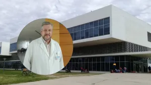 el director del Hospital Iturraspe, Francisco Sánchez Guerra