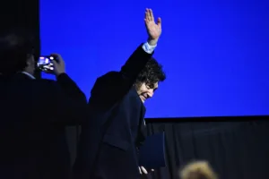 Javier Milei Bolsa de Comercio