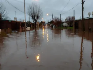 lluvias intensas venado tuerto evacuados