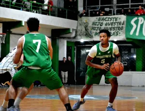 Isaac Anderson en el extranjero de Sportsmen