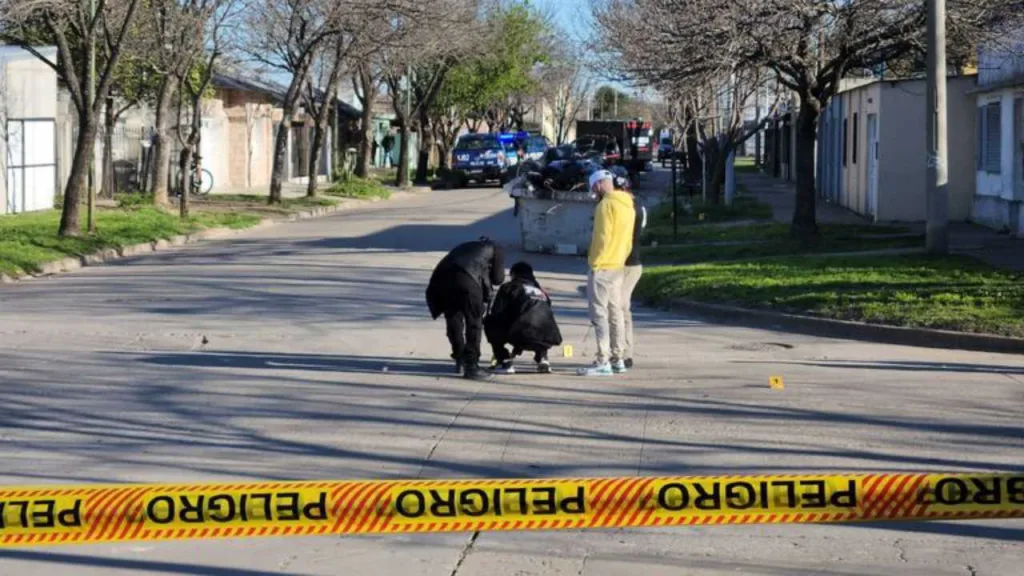 Rafaela: asesinaron a balazos a un joven en plena vía pública