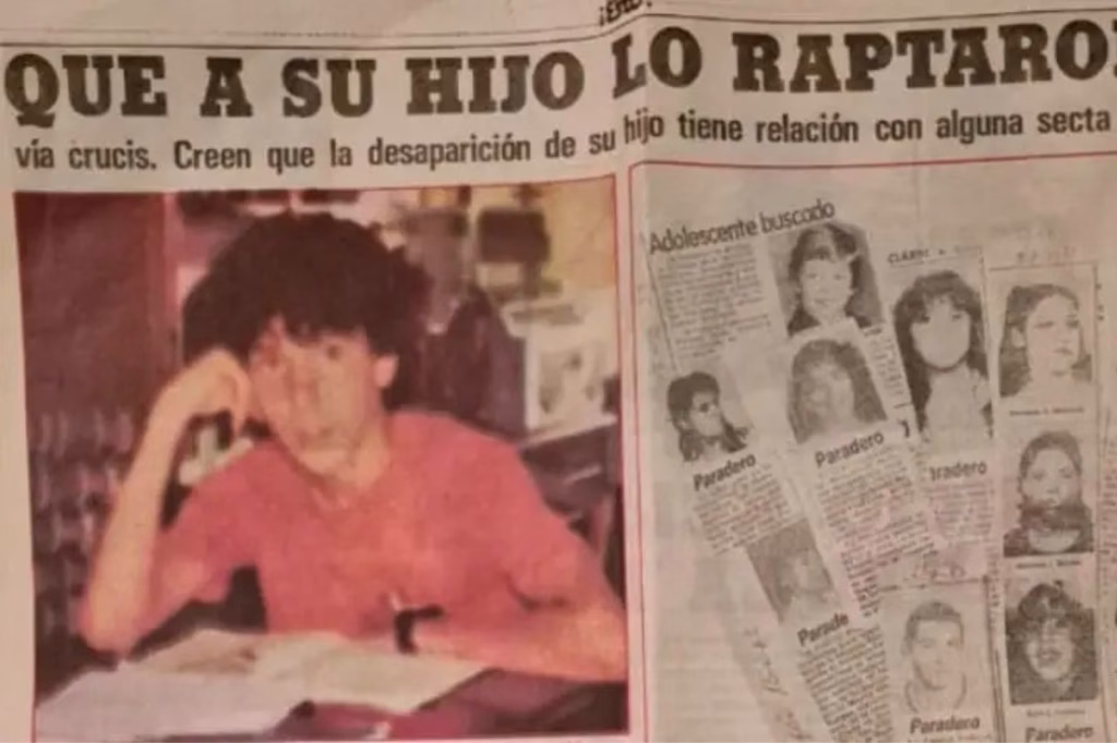 Diego Fernández Lima, quien desapareció en 1984 sin dejar rastros