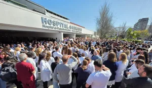 “El Garrahan no se veta”: el hospital pediátrico cumple 38 años y sus trabajadores lo celebraron