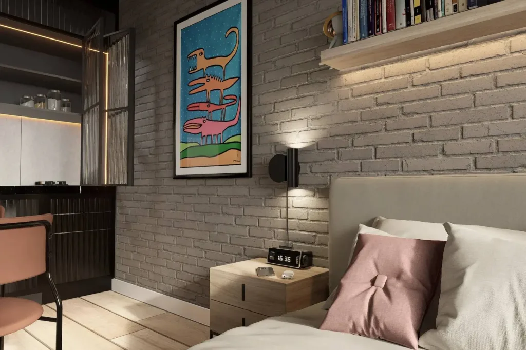 Render habitacion Howo by Milo Lockett