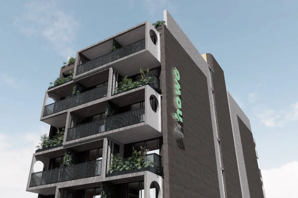 Fachada Howo by Milo Lockett, render