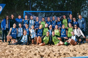 Beach Handball: las Kamikazes se preparan para su debut en los World Games 2025 de China