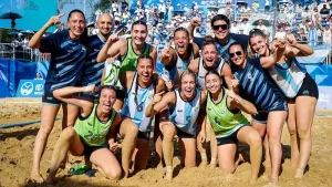 Histórico de las Kamikazes: la selección femenina de beach handball se quedó con el oro en los World Games de China