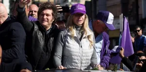 Karina Milei audios secretaria general presidencia