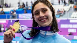 Agostina Hein hizo historia consagrándose campeona del mundo junior en 400 metros combinados