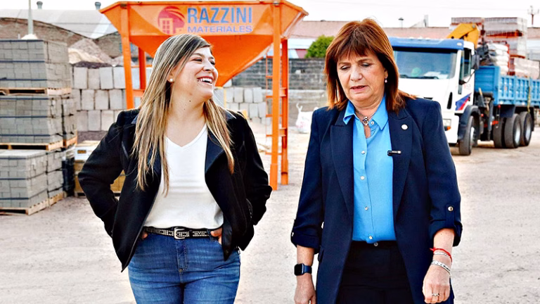Verónica Razzini y Patricia Bullrich