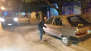 El Renualt 11 que el acusado abandonó tras el crimen