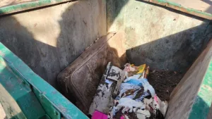 Un hombre detectó posibles restos humanos en un volquete de la zona oeste de Rosario