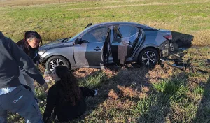 La diputada nacional libertaria Rocío Bonacci y su padre sufrieron un siniestro vial del que culparon al chofer de la Cámara